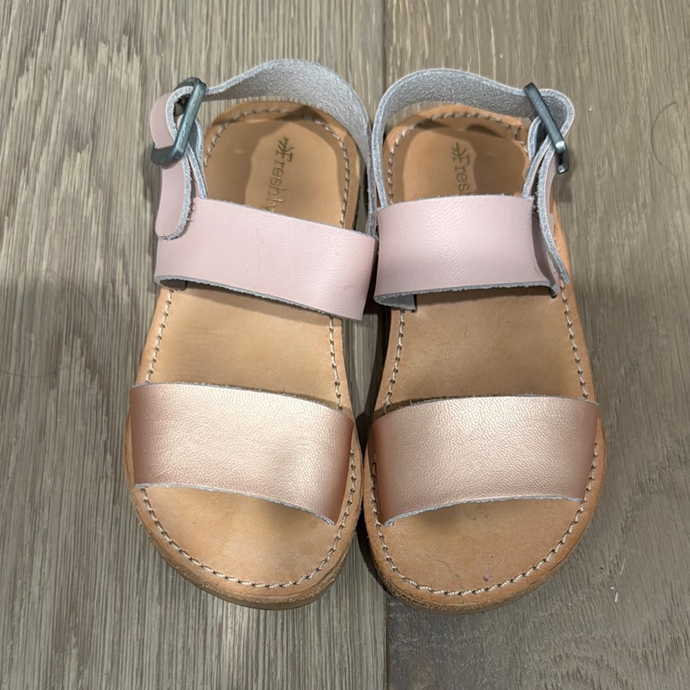 Freshly Picked Pink Kids Sandals